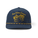 Los Rios Corduroy Snapback | Navy | Seager Co.