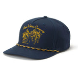 Los Rios Corduroy Snapback | Navy | Seager Co.