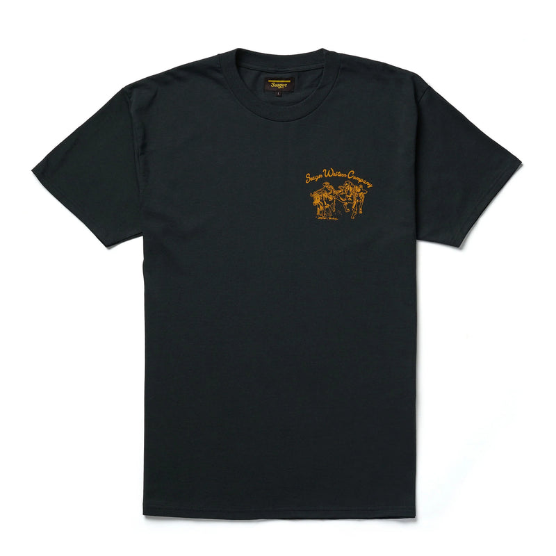 Los Rios Tee | Vintage Black | Seager Co.