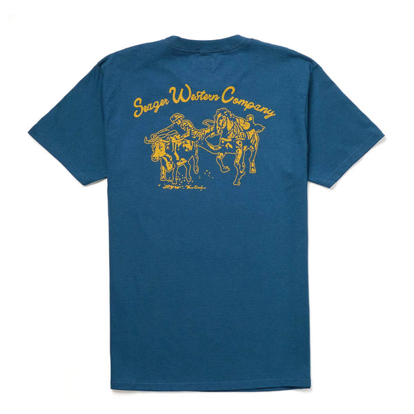 Los Rios Tee | Blue | Seager Co.