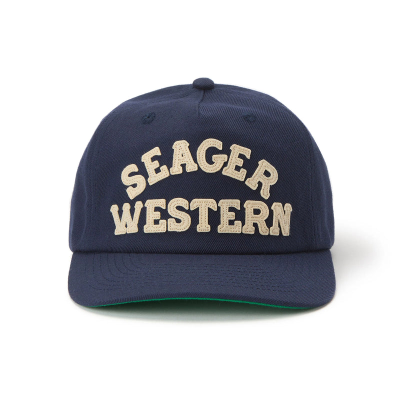 Seager Western Snapback | Navy | Seager Co.