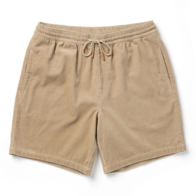 Yuma Cord Short | Stone | Seager Co.