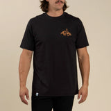 Shootin' Hand Salud Tee | Black | Sendero Provisions Co