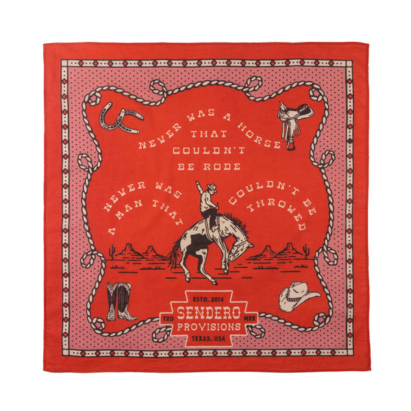 Never Was A Horse Bandana | Sendero Provisions Co.