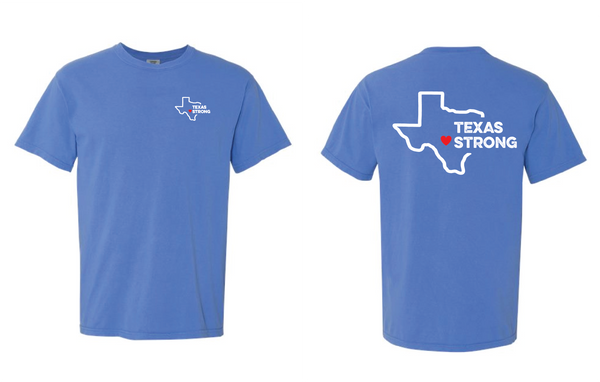 Texas Strong Tee | Sky Blue | Manready Mercantile