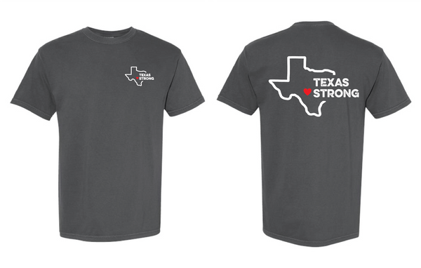 Texas Strong Tee | Slate Gray | Manready Mercantile
