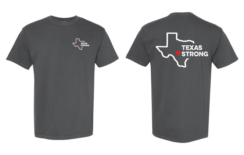 Texas Strong Tee | Slate Gray | Manready Mercantile