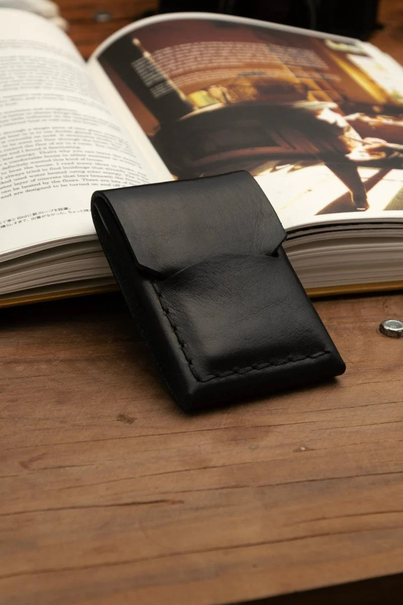 The Christopher: Vertical Wallet | JJ Leathersmith