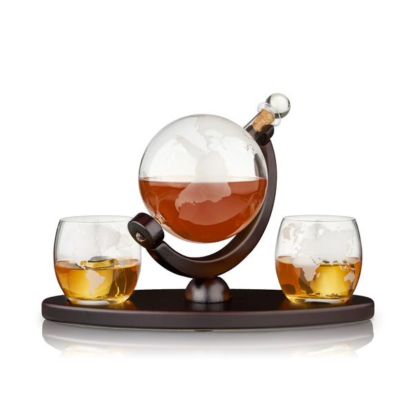 Global Decanter & Whiskey Tumbler Set | Viski