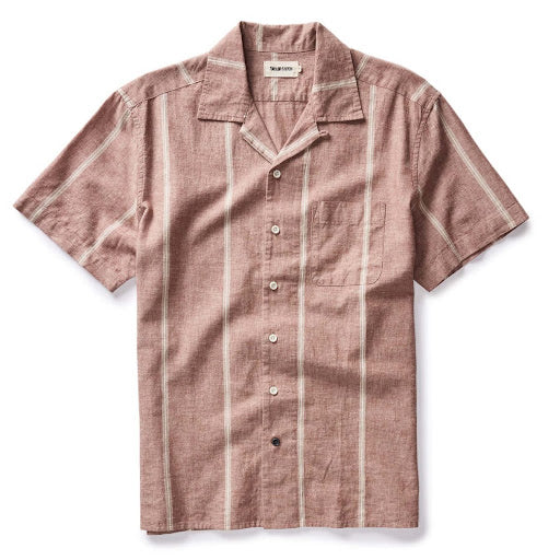 The Hawthorne Shirt | Dried Fig Stripe | Taylor Stitch