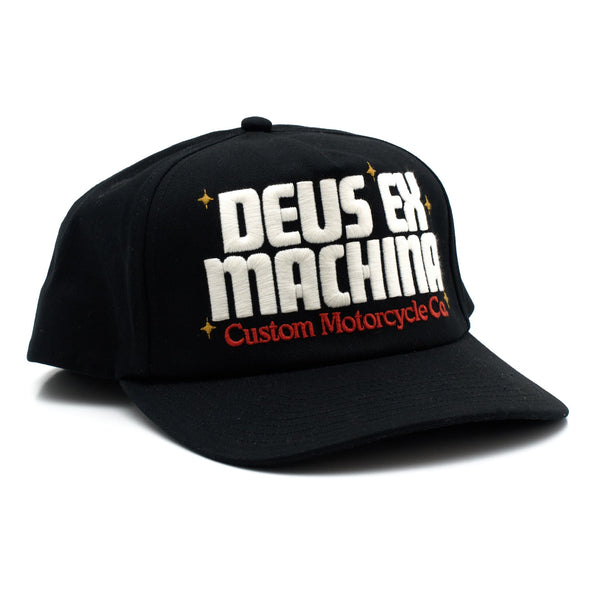 Drop Down Cap | Black | Deus Ex Machina