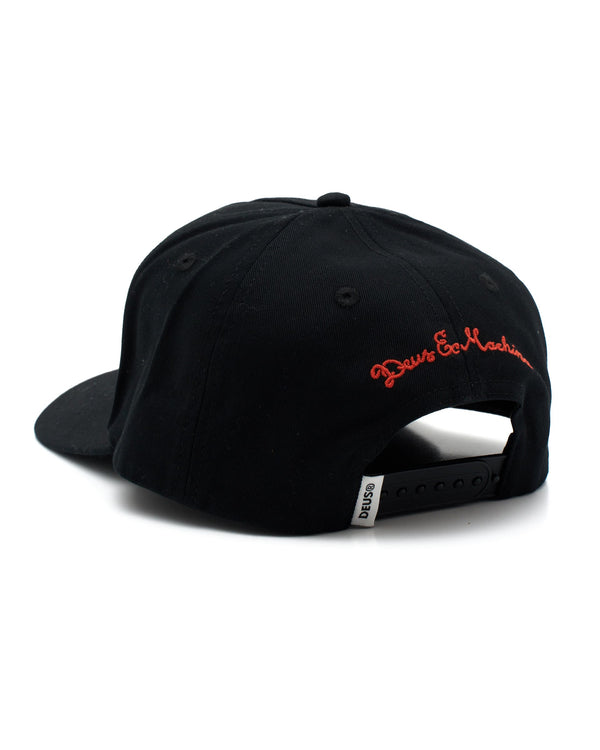 Drop Down Cap | Black | Deus Ex Machina