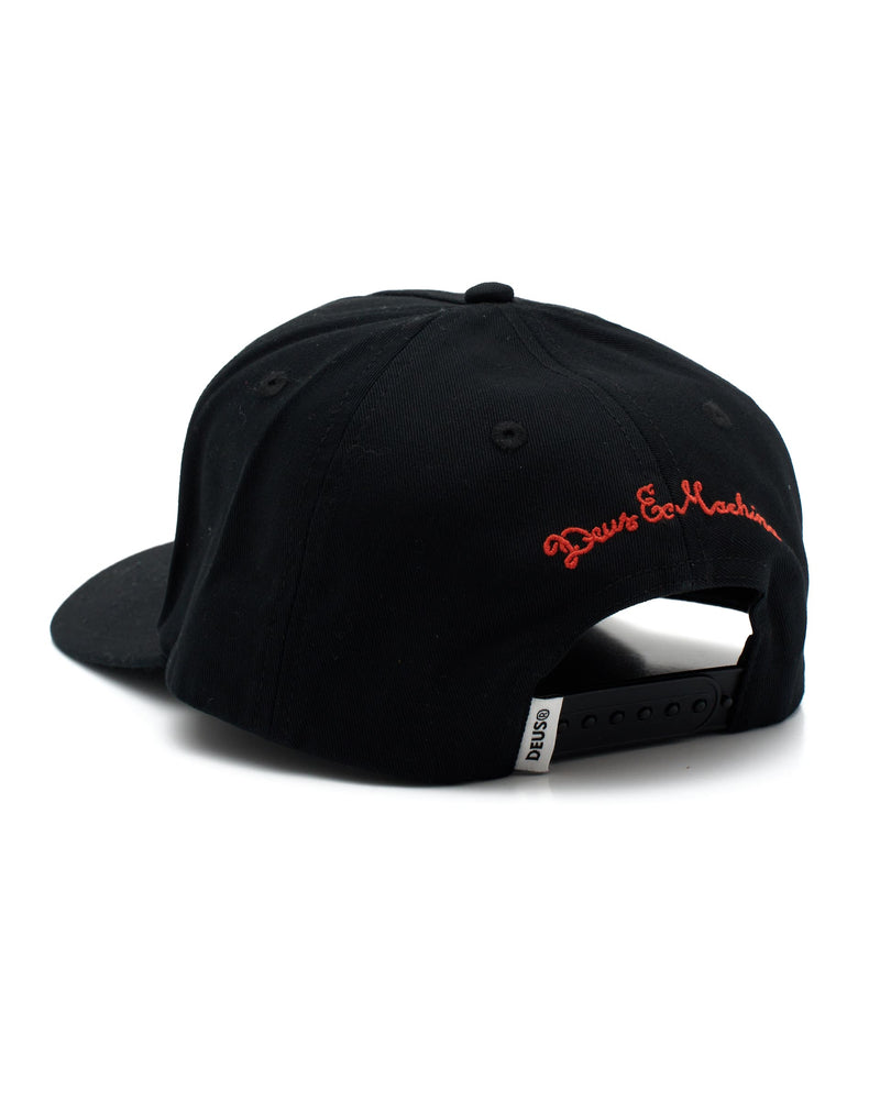 Drop Down Cap | Black | Deus Ex Machina