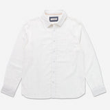 Double Gauze L/S Tailored Shirt | Chalk | Ace Rivington