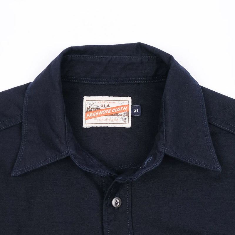 Scout Shirt | Navy | Freenote Cloth