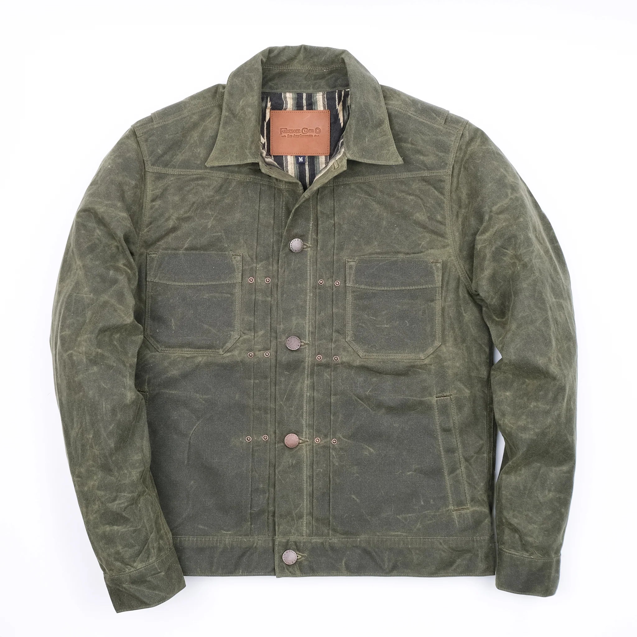 Riders Jacket | Olive V2 | Freenote Cloth – Manready Mercantile