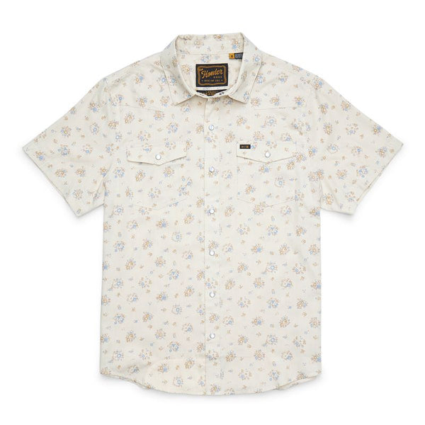 H Bar B Snapshirt | Bouquets : Beige | Howler Bros – Manready