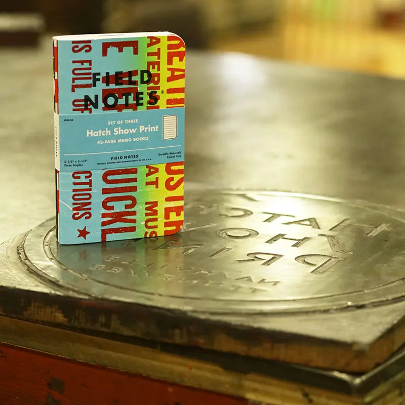 Hatch Show Print | 3 Pack | Field Notes