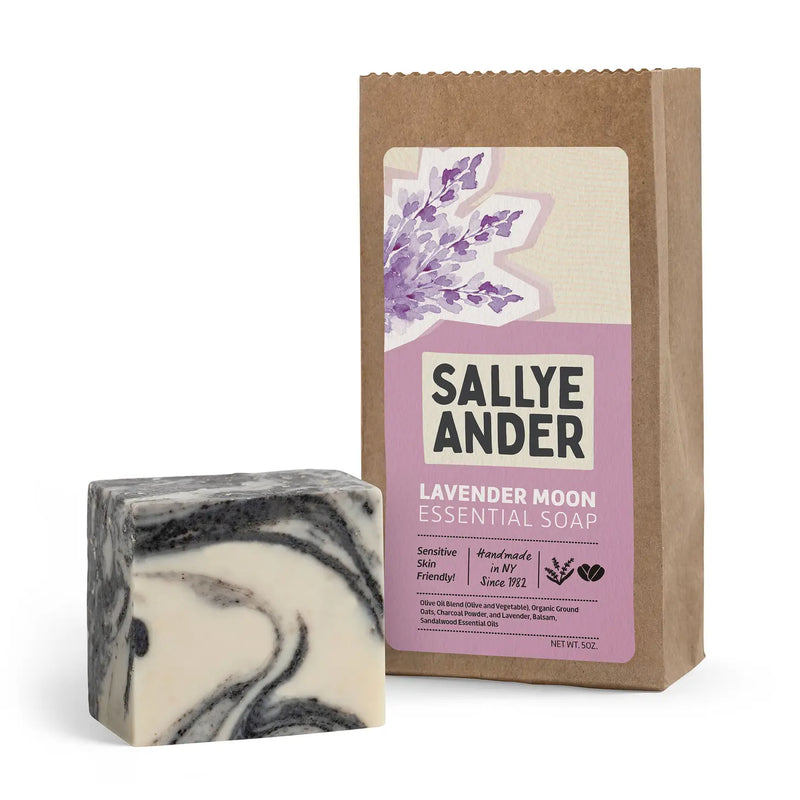 Lavender Moon Swirl Soap | SallyeAnder