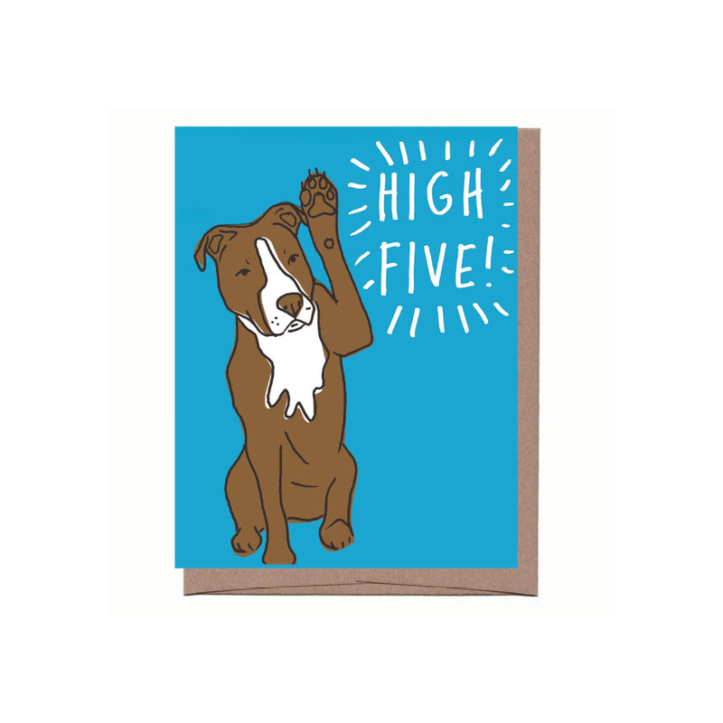 High Five Card | La Familia Green