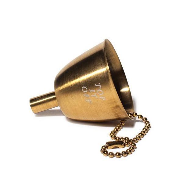 Gold Flask Funnel "Top it Off" | Izola