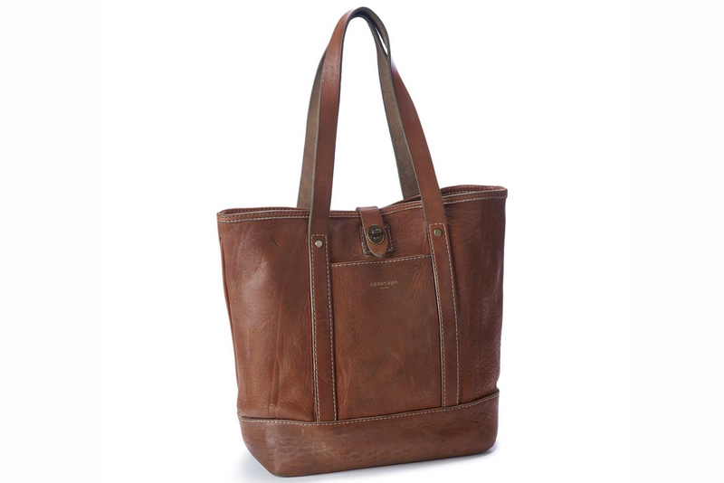 Vintage Stone-Washed Tote Bag #932 | Coronado Leather