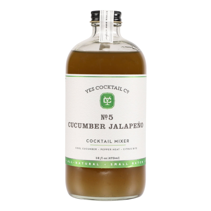 Cucumber Jalapeño Mixer | Yes Cocktail Co.