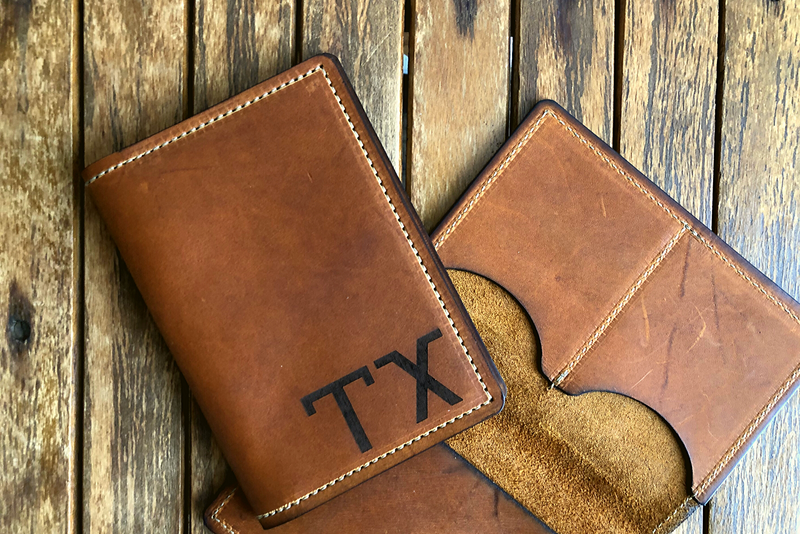 Map Passport Wallet | TX | Tactile Craftworks - Manready Mercantile