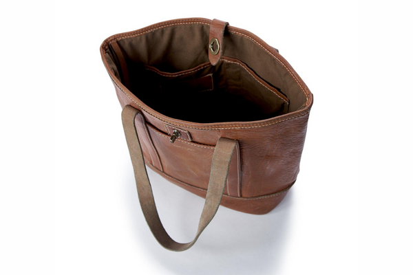 Vintage Stone-Washed Tote Bag #932 | Coronado Leather