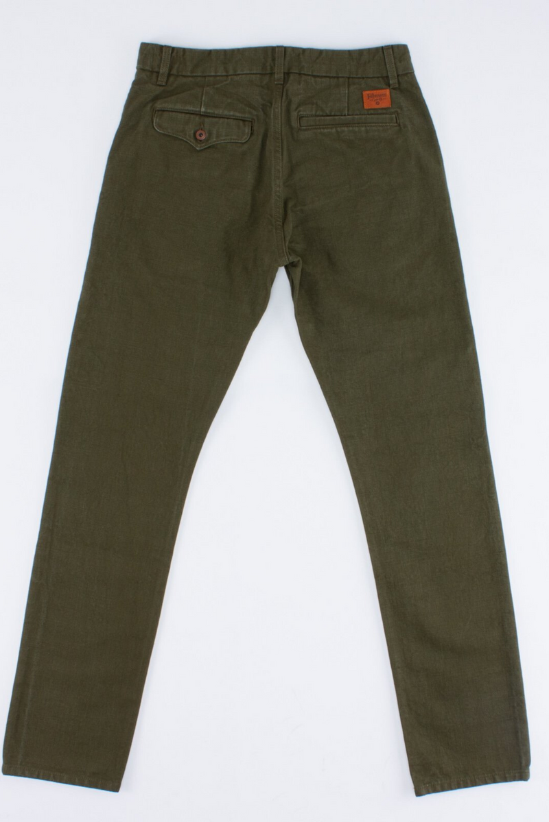 Workers Chino Slim Straight | Army | Freenote Cloth - Manready Mercantile