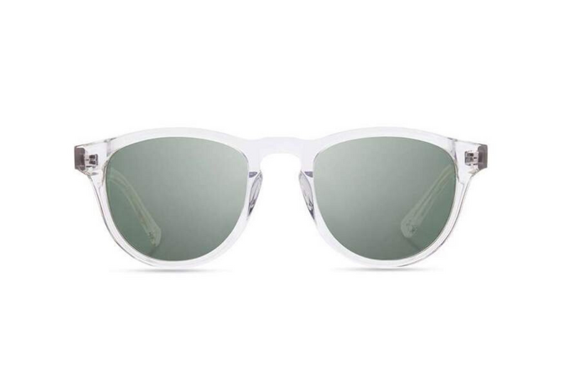 Francis Acetate Sunglasses | Crystal Elm Burl | G15 Polarized | Shwood