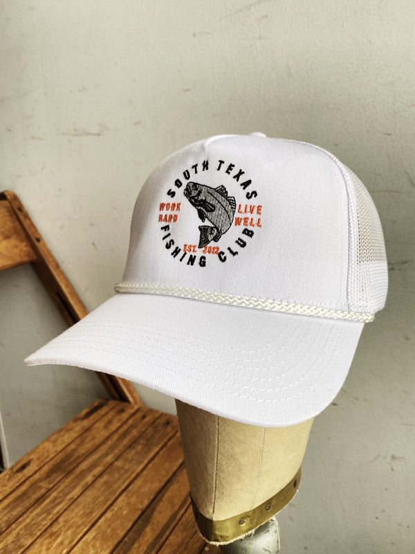 Embroidered Trucker Hat  | South TX Fishing Club | Manready Mercantile