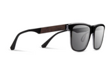 Monroe ACTV Sunglasses | Black Crystal Elm Burl Grey Polarized | Shwood - Manready Mercantile