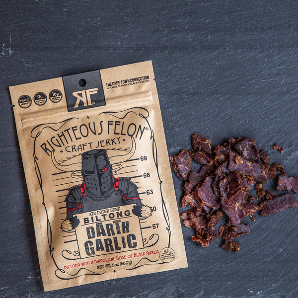 Darth Garlic Bitlong | Righteous Felon Craft Jerky