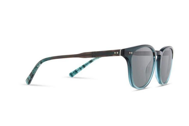 Kennedy Acetate Sunglasses | Deep Sea Grey Polarized | Shwood - Manready Mercantile