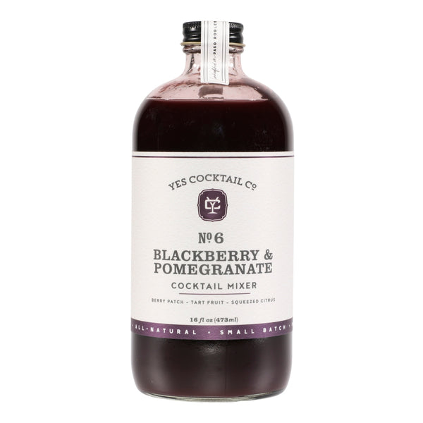 Blackberry Pomegranate Cocktail Mixer | Yes Cocktail Co.