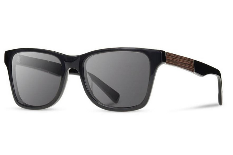 Canby XL Acetate Sunglasses | Black Ebony Grey Polarized | Shwood - Manready Mercantile