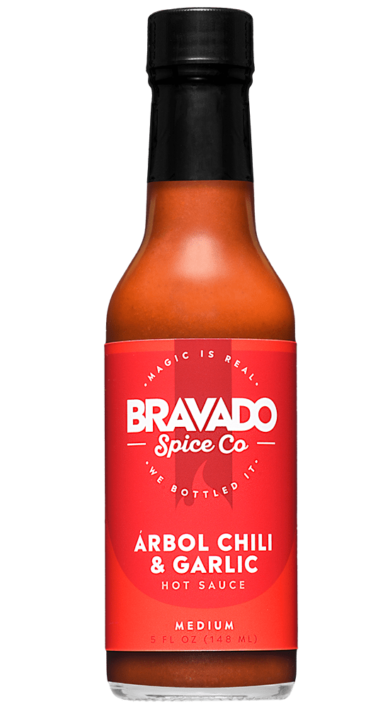 Arbol Chili & Garlic Hot Sauce | Bravado Spice Co