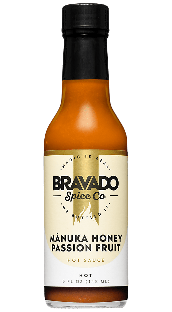 Mānuka Honey & Passion Fruit Hot Sauce | Bravado Spice Co
