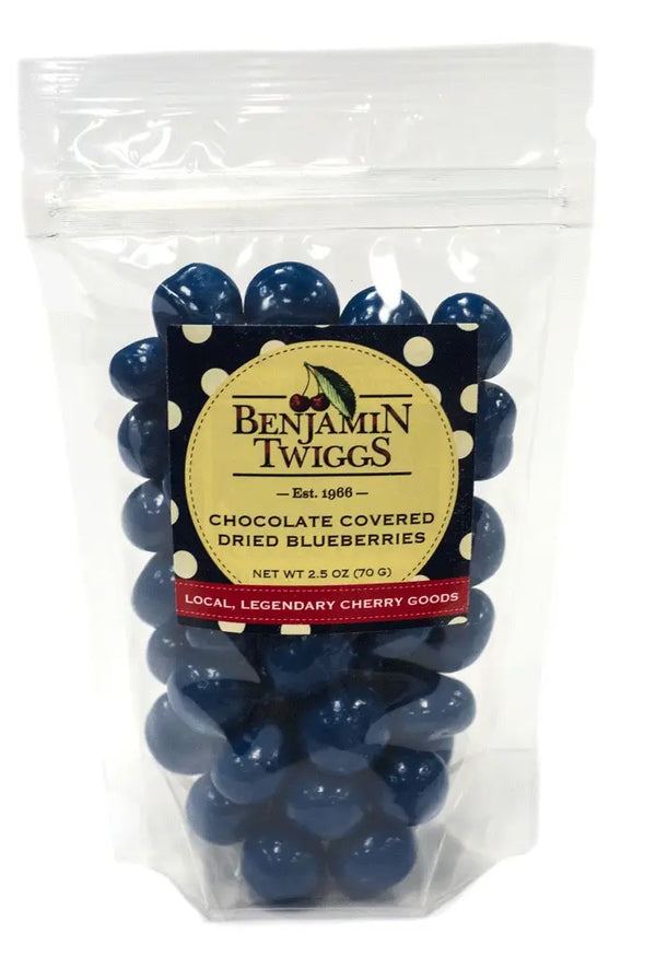 Chocolate Covered Dried Blueberries | Benjamin Twiggs