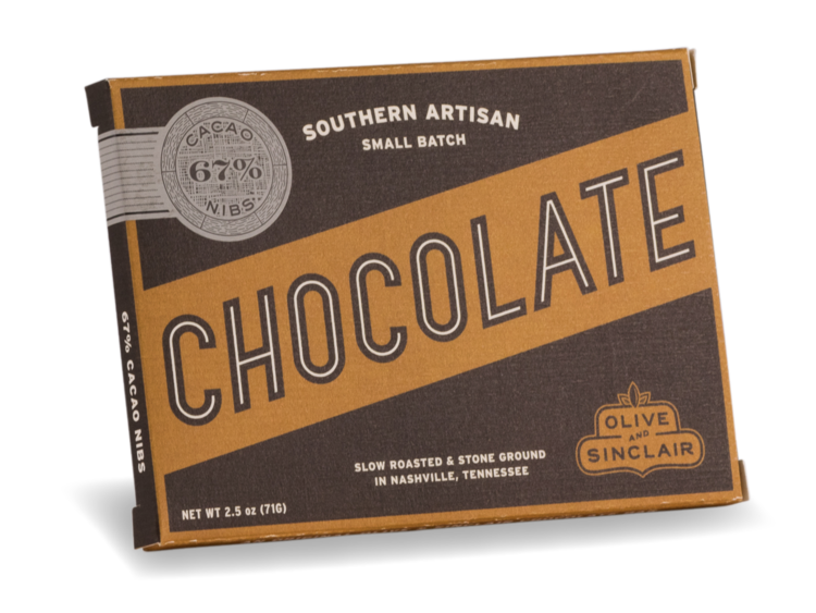 Cacao Nib Chocolate Bar | Olive & Sinclair Chocolate