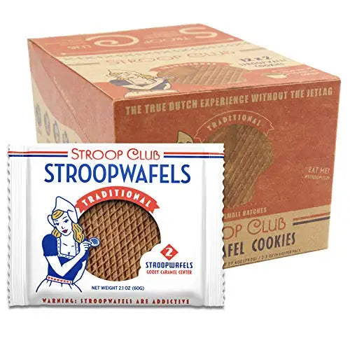 Traditional Caramel Stroopwafels | Stroop Club