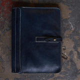 Stone-Washed Executive Folio | Indigo | Coronado Leather