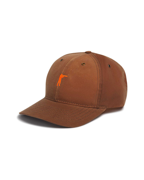 Waxed Cotton Hat | Field Tan | Ball And Buck