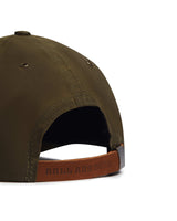 Waxed Cotton Hat | Olive | Ball And Buck