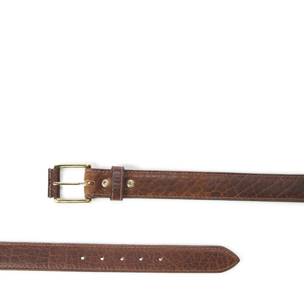 Sedona Bison Belt #100 | Walnut | Coronado Leather