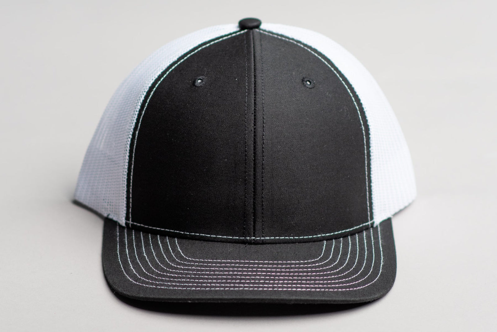 Retro Daiwa Reels Fishing Richardson 112 Trucker Mesh Hat Cap Black White Outdoo DMFD Life Richardson 112 Patch Hat Charcoal / White main image 2