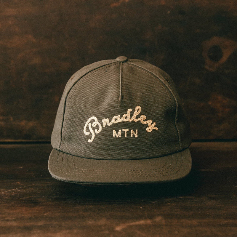 Chainstitch Camper Hat | Olive | Bradley Mountain