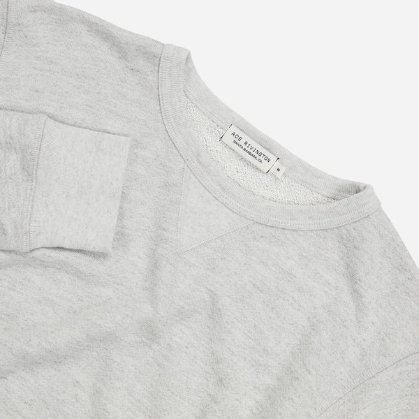 Vintage Crewneck Sweatshirt | Grey Heather | Ace Rivington