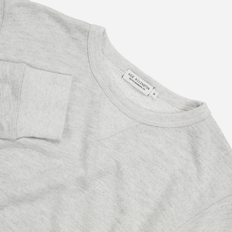 Vintage Crewneck Sweatshirt | Grey Heather | Ace Rivington